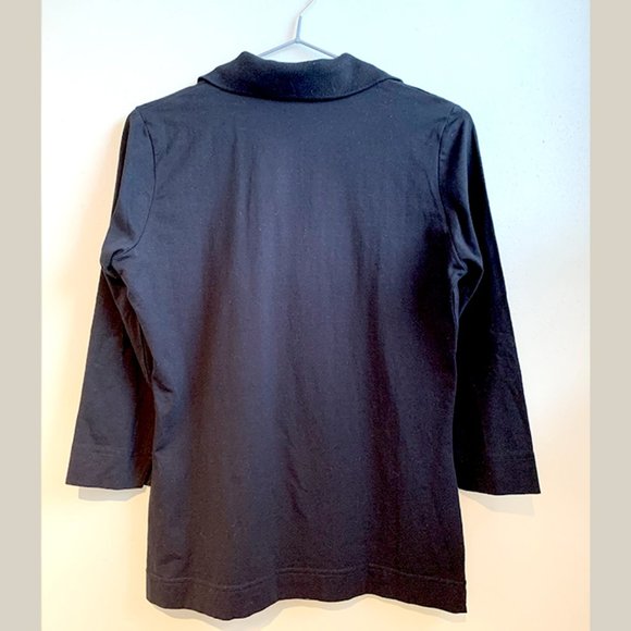 Extreme Black Polo Shirt - Picture 2 of 4